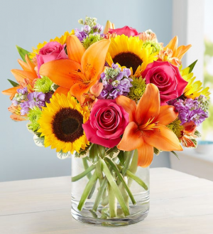 Floral Embrace assorted flowers