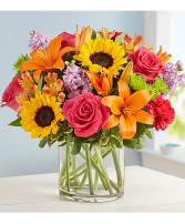 Floral Embrace  vase