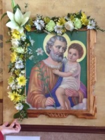Floral Frame Funeral Arrangement
