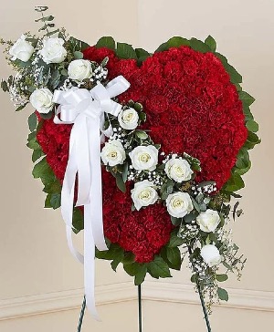 Floral Heart Tribute 