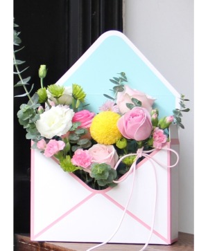 Love Letter Mixed Garden Arrangement