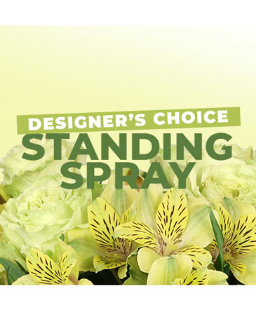 Floral Standing Spray Designer's Choice in Marmaduke, AR | Choco Taco Florist ***TEST SHOP****