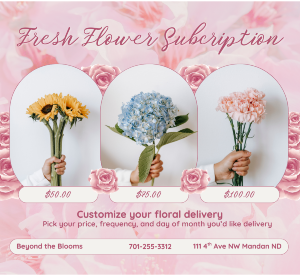 Floral Subscription Seasonal Bouquet