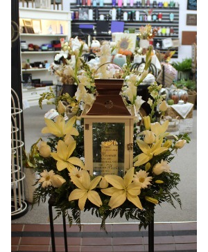 Floral Surrounded Lantern 