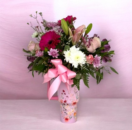 Floral Tumbler  