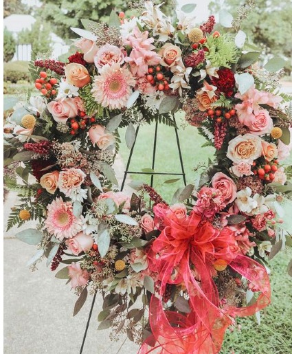 Floral Wreath Fresh Floral Wreath 