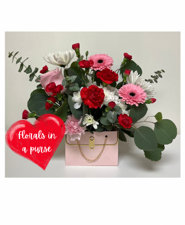 Florals In A Purse  in Osoyoos, BC | POLKA DOT DOOR