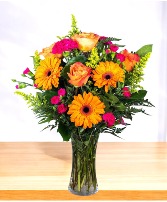 Mango Daiquiri Vase Arrangement