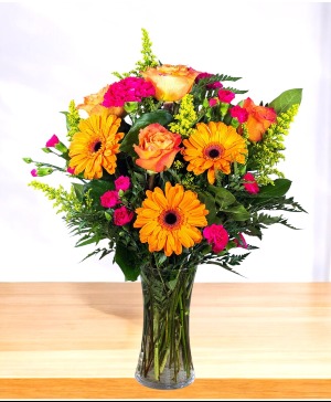 Mango Daiquiri Vase Arrangement