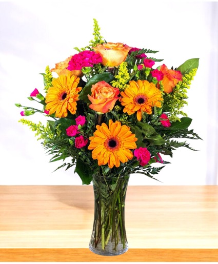Mango Daiquiri Vase Arrangement