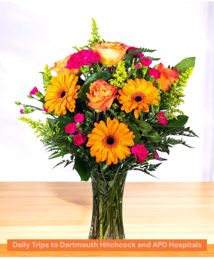 Mango Daiquiri Vase Arrangement