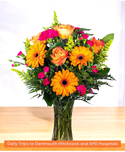 Mango Daiquiri Vase Arrangement