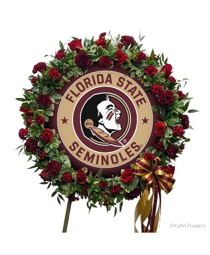 FLORIDA STATE WREATH Fresh Arrangement