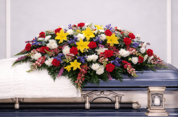 Florist's Choice Casket Spray in Seattle, WA | Neilsen Florist