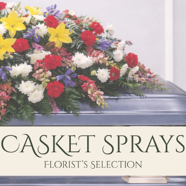 Florist's Selection Casket Spray in Seattle, WA | Neilsen Florist