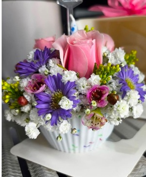 Flower Cupcake 