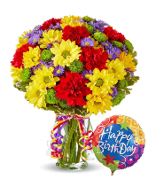 Floral Fiesta balloon package 