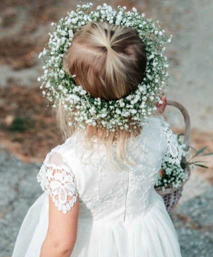Flower Girl Crown