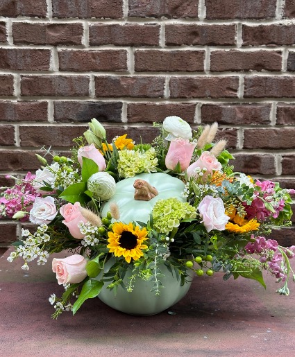 Flower Jazz Sage Harvest Bouquet assorted flowers