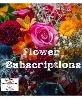 Flower Subcription Wrapped Bouquet