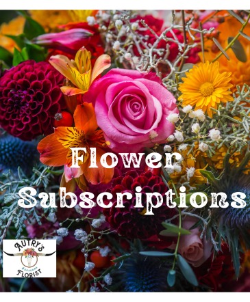 Flower Subcription Wrapped Bouquet in Bend, OR | AUTRY'S 4 SEASONS FLORIST