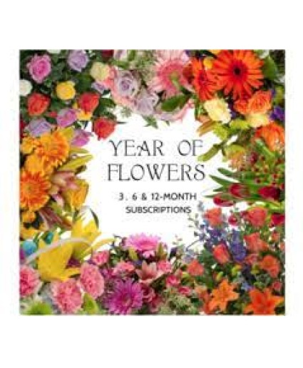 Flower Subscription  3, 6 or 12 Month Subscriptions