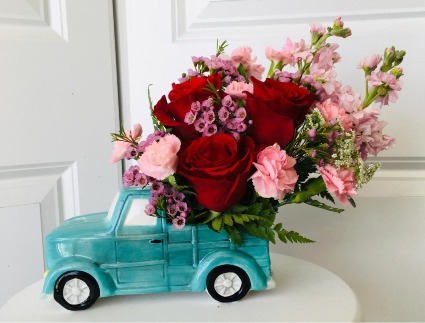 Flower truck of BLOOMS 