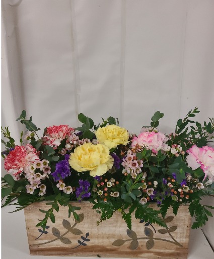Flowerbox Wooden box container