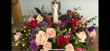 Flowering Angel  Funeral Flowers in Weirton, WV | McCauslen Any Occasion