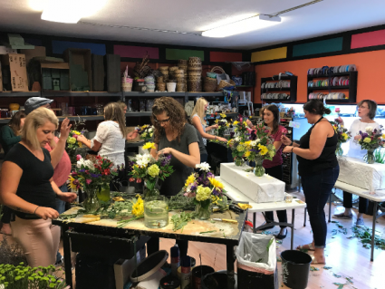Flowers and Friends 