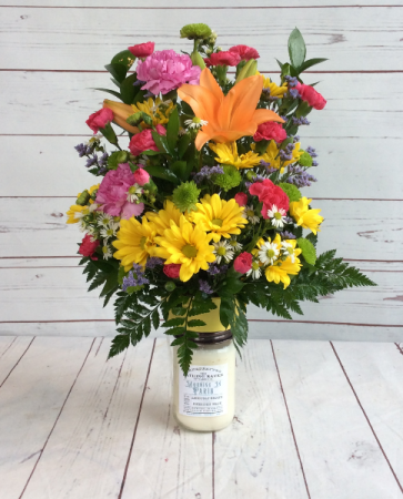 Flowers & Candles  