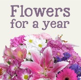 Flowers for a Year Call to Order Custom Designs Every Month