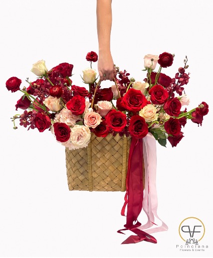 Flowers  Garden Basket  