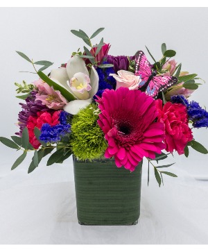 Flutter Into Summer  Vase