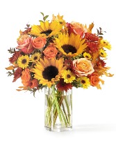 Fluttering Foliage Bouquet V5858