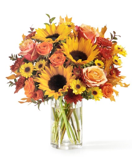 Fluttering Foliage Bouquet V5858