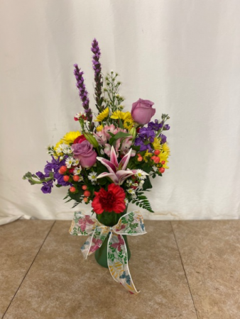 Fly Away Vase Arrangment