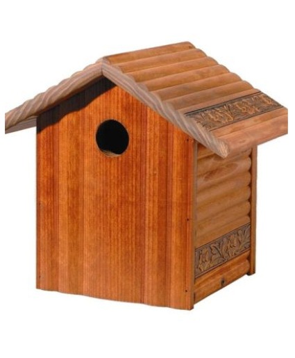 Flycatcher Birdhouse      8.5" x 11" x 10" 