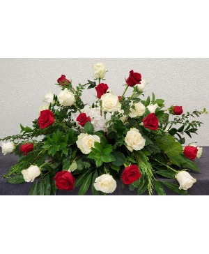 Fond Farewell Casket spray