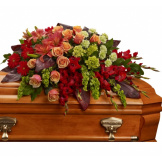 Fond Farewell Casket Spray 