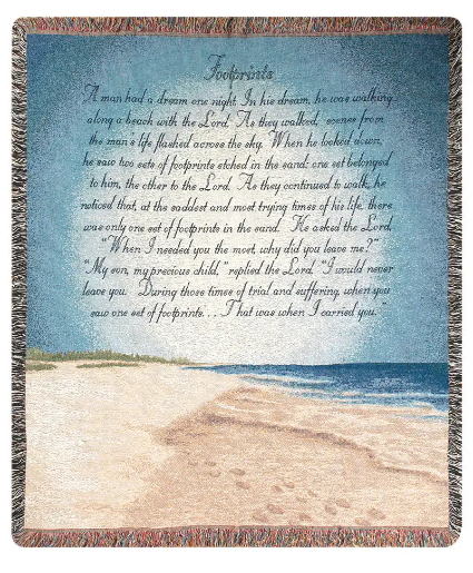 Footprint in The Sand Tapestry 