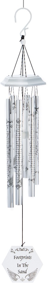 Footprint in the Sand Windchime 