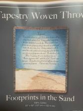 Footprints Throw 