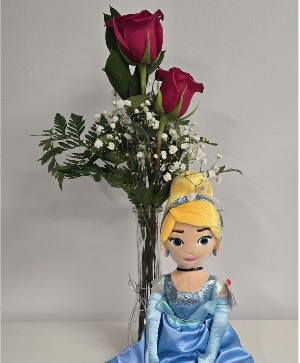 For Daddy's Little Princess Rose Arrangement