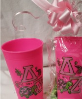 For Delta Zeta only...plastic tumbler ! (1)