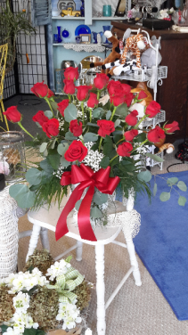 For the love  Red Roses