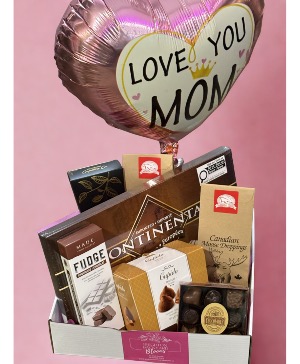 For the mom that loves chocolate  Gift basket