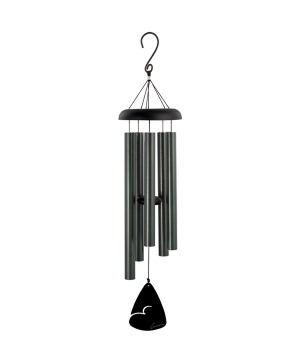 Forest Green Wind Chime with Stand