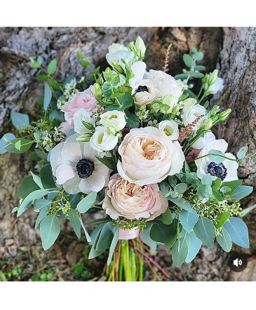 Forever and Always hand tied bouquet in Allegan, MI | Allegan Floral and Gifts