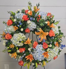 Forever Auburn Wreath Standing Wreath